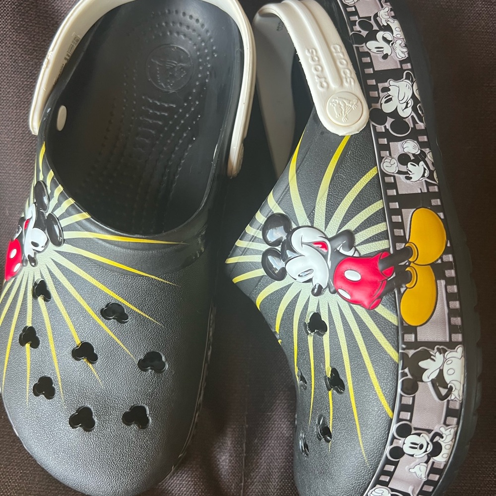 90th Anniversary Disney Mickey Mouse Crocs